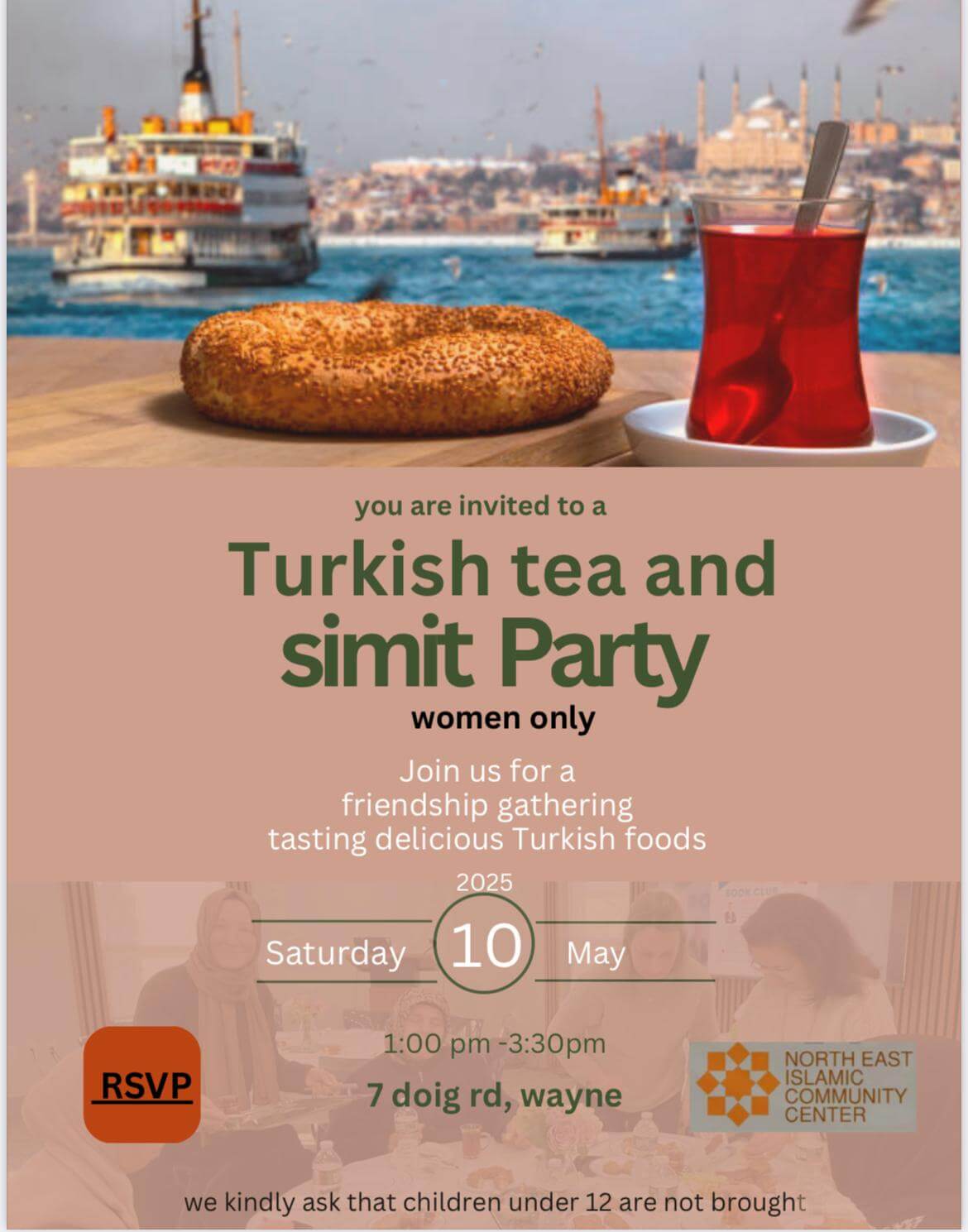 Turkish Tea & Simit Party – A Beautiful Women’s Gathering