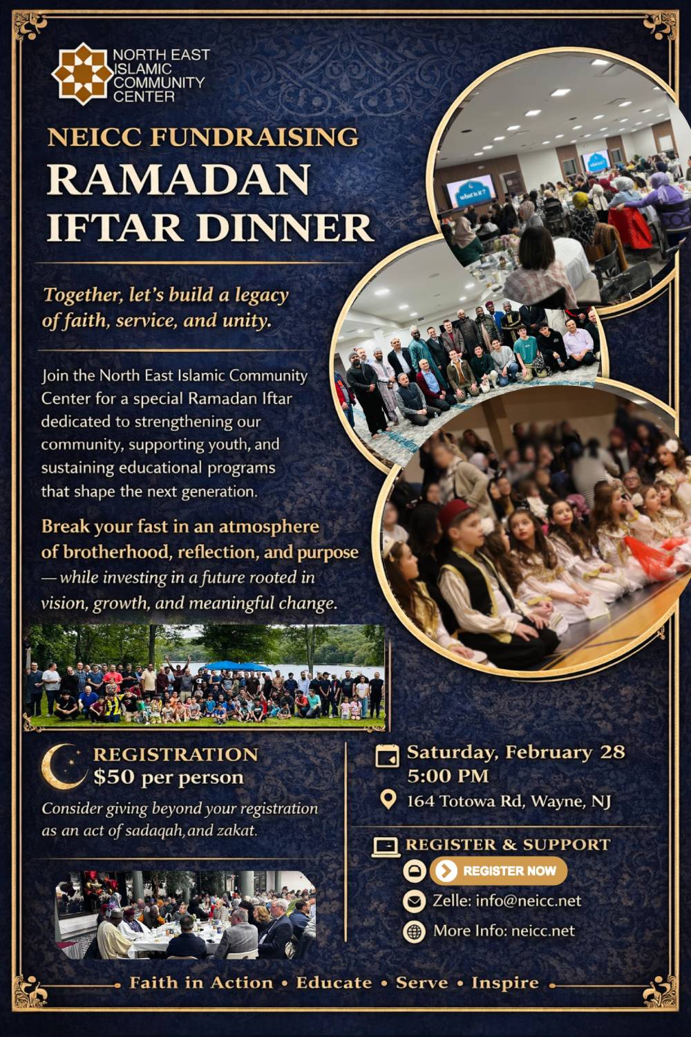 NEICC Community Ramadan Iftar Dinner