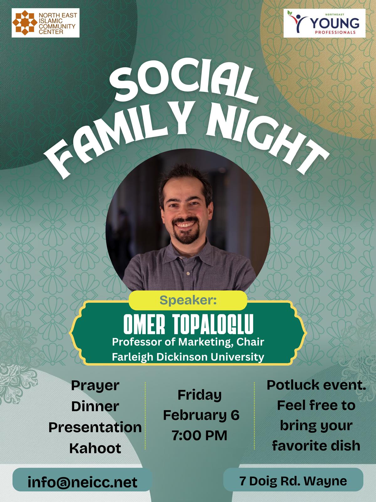 Social Family Night at NEICC