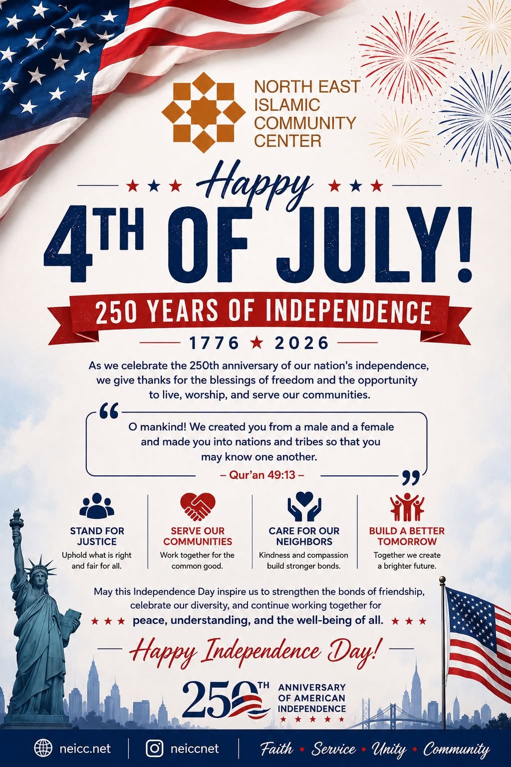 Celebrating 250 Years of American Independence