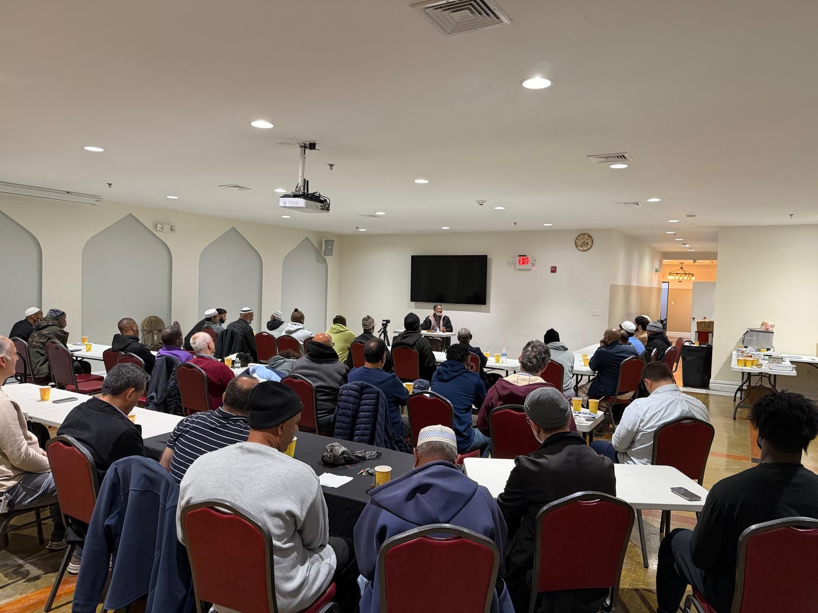 Fajr Prayer and Breakfast at NIA Masjid